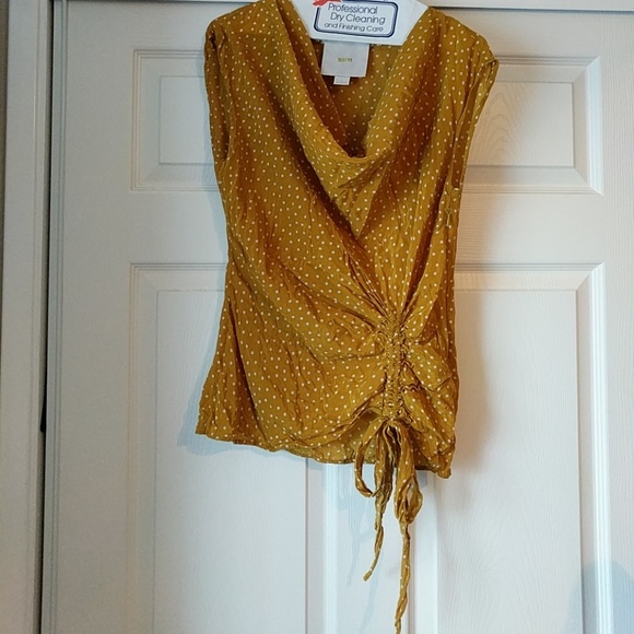 Anthropologie Tops - Maeve polka dot top